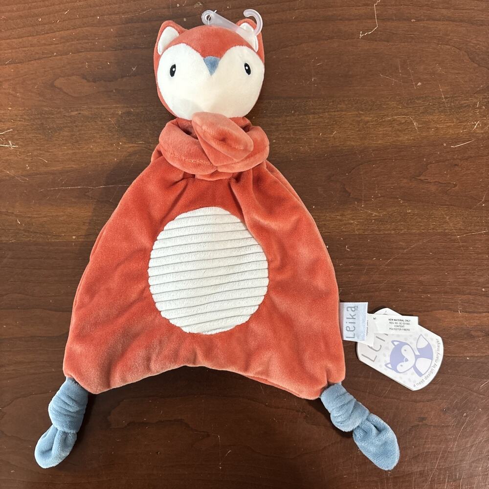 Mary Meyer Baby Leika Little Fox Lovey Soft Toy 10-Inches New With Tags